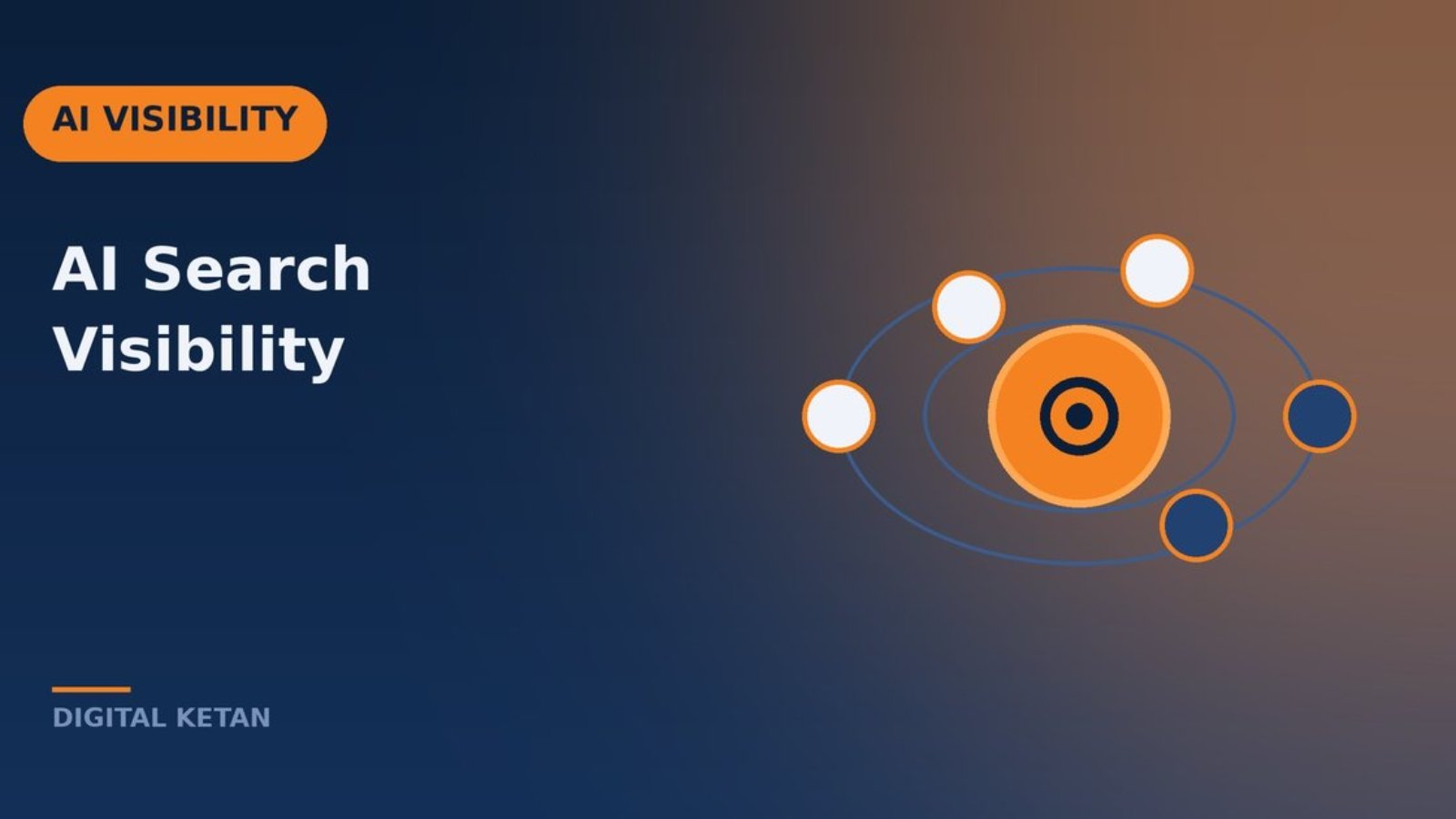 AI search visibility strategy showing how businesses can improve visibility across AI powered search platforms